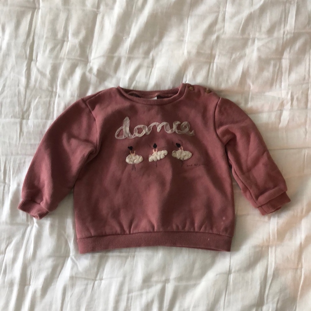 Zara Baby Dance Sweatshirt